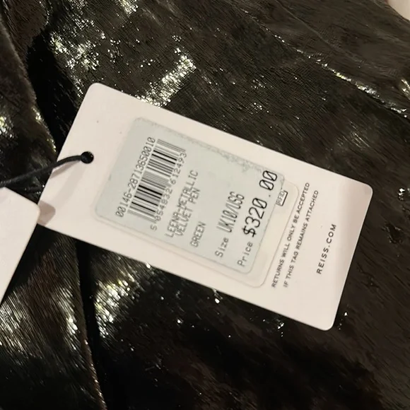 Reiss Leena Ruched Zip Detail Skirt - Picture 4 of 11